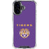 LSU Tigers Purple iPhone 16 Clear Case