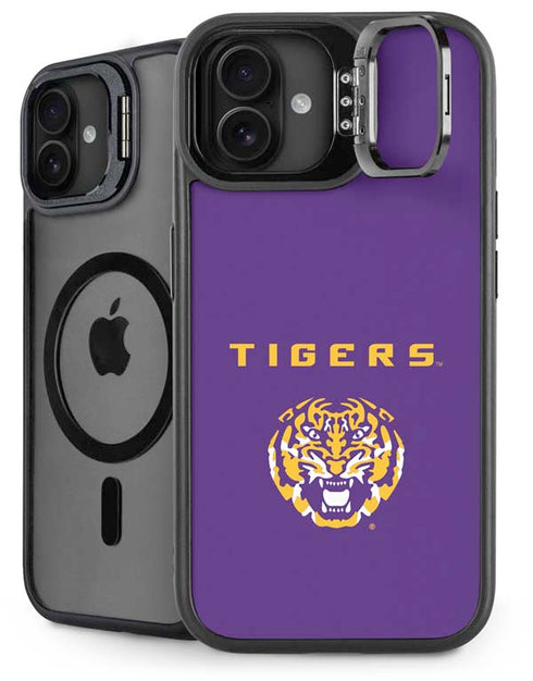 LSU Tigers Purple iPhone 16 Plus Kickstand Case
