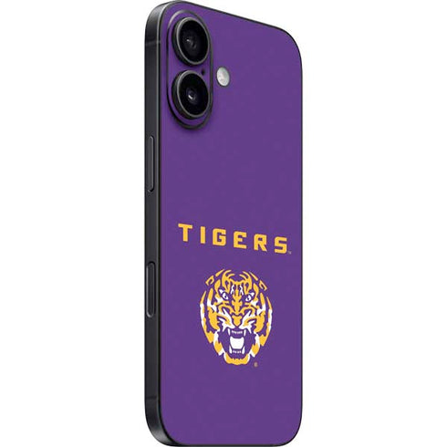 LSU Tigers Purple iPhone 16 Plus Skin