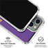 LSU Tigers Purple iPhone 16 Pro Max Clear Case
