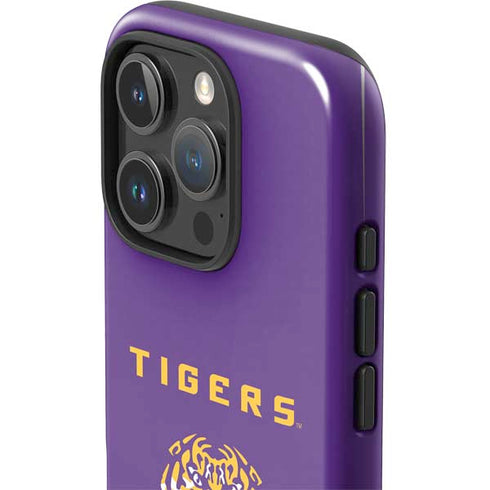 LSU Tigers Purple iPhone 16 Pro Max Impact Case
