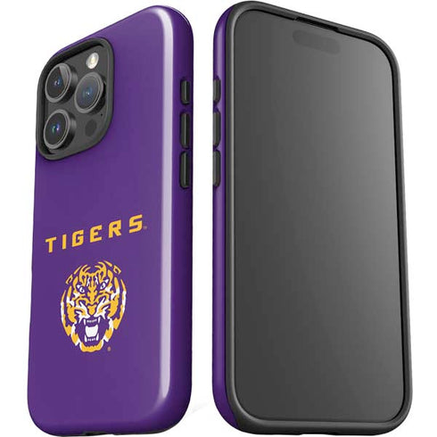 LSU Tigers Purple iPhone 16 Pro Max Impact Case