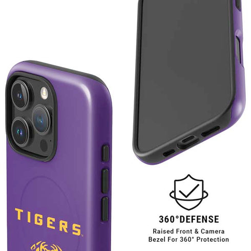 LSU Tigers Purple iPhone 16 Pro Max Magsafe Impact Case