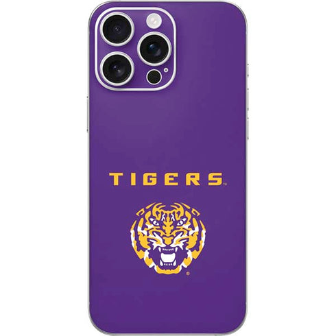 LSU Tigers Purple iPhone 16 Pro Max Skin