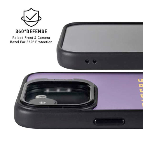 LSU Tigers Purple iPhone 16e Kickstand Case