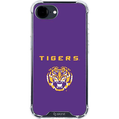 LSU Tigers Purple iPhone 16e Clear Case
