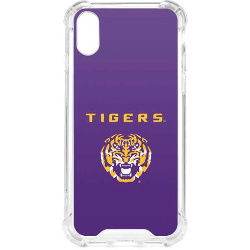 Louisiana State University - LSU Tigers Purple iPhone XS Clear Case