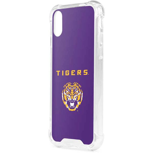 Louisiana State University - LSU Tigers Purple iPhone XS Clear Case