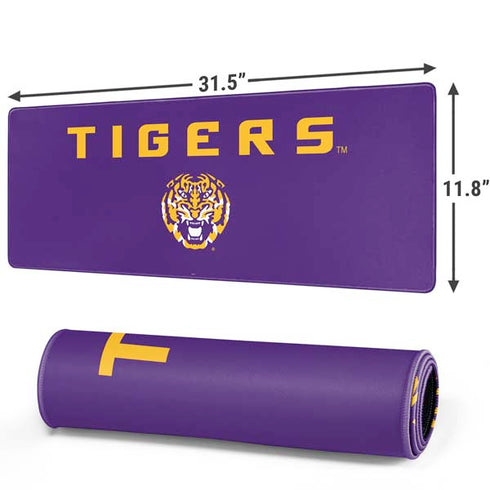 Louisiana State University - LSU Tigers Purple Gaming Mouse Pad