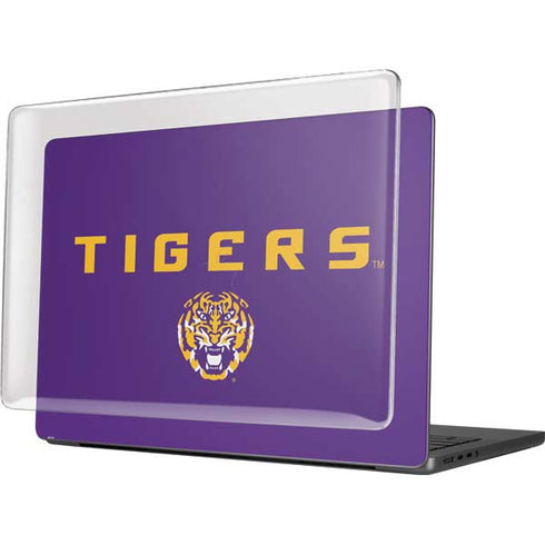 LSU Tigers Purple MacBook Pro 14in (2021-24) Case plus Skin
