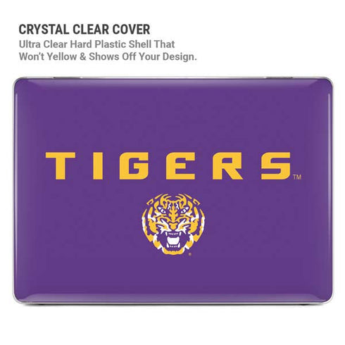 LSU Tigers Purple MacBook Pro 14in (2021-24) Case plus Skin