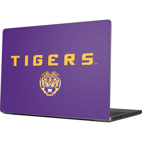 LSU Tigers Purple Apple MacBook Pro 14-inch Skin