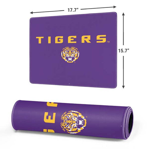 Louisiana State University - LSU Tigers Purple Gaming Mouse Pad