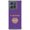 LSU Tigers Purple Moto G 5G (2025) Clear Case