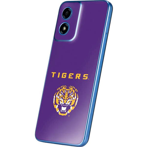 LSU Tigers Purple Moto G Play 4G (2024) Skin