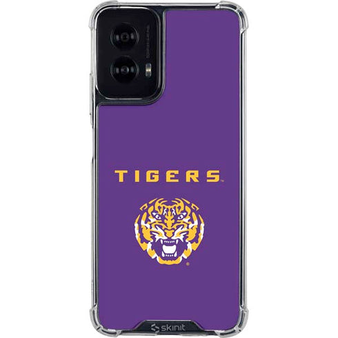 LSU Tigers Purple Moto G Power 5G (2024) Clear Case
