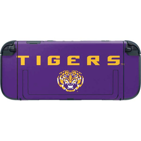LSU Tigers Purple Nintendo Switch 2 (2025) with Joy-Con Skin