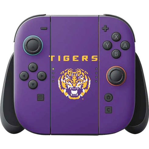 LSU Tigers Purple Nintendo Skins