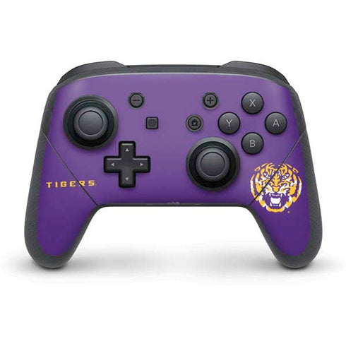 LSU Tigers Purple Nintendo Skins