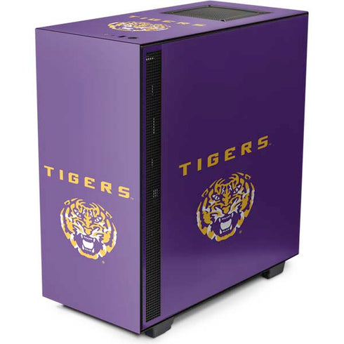 Louisiana State University - LSU Tigers Purple NZXT H510 Compact ATX Mid-Tower Case Skin