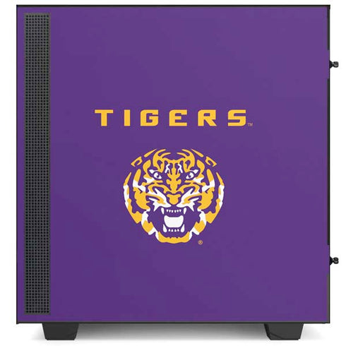 Louisiana State University - LSU Tigers Purple NZXT H510 Compact ATX Mid-Tower Case Skin