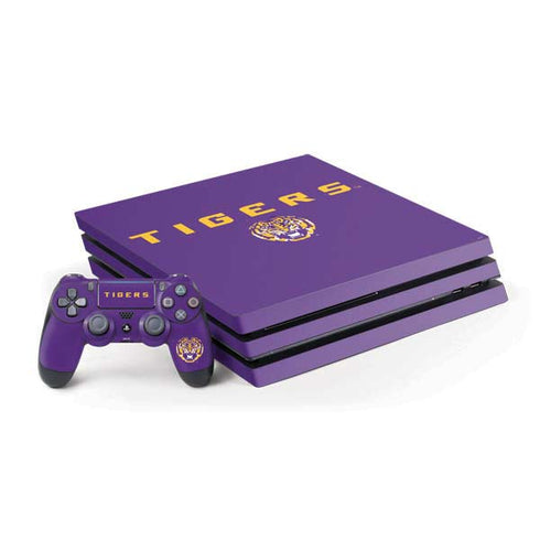 LSU Tigers Purple PlayStation PS4 Skins