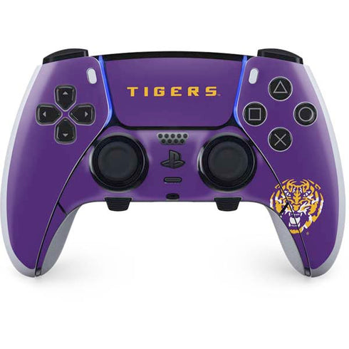 Louisiana State University - LSU Tigers Purple PS5 DualSense Edge Pro Controller Skin