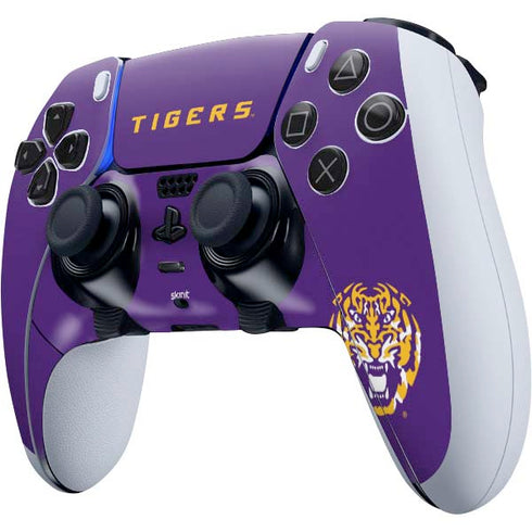 Louisiana State University - LSU Tigers Purple PS5 DualSense Edge Pro Controller Skin