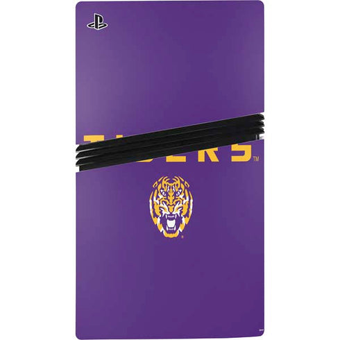 LSU Tigers Purple PS5 Pro Bundle Skin