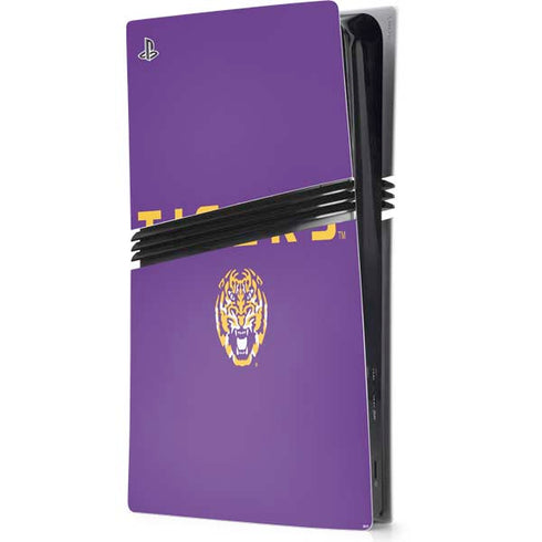 LSU Tigers Purple PS5 Pro Console Skin