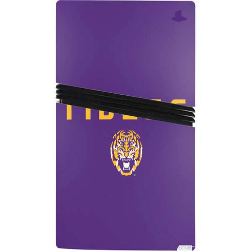 LSU Tigers Purple PS5 Pro Console Skin