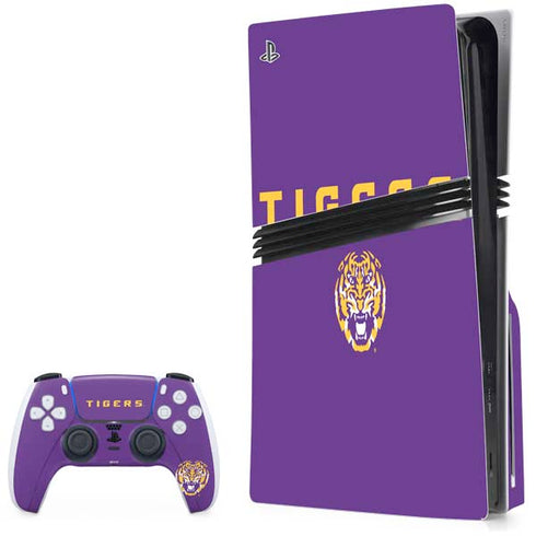 LSU Tigers Purple PlayStation PS5 Skins