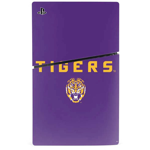 Louisiana State University - LSU Tigers Purple PS5 Slim Digital Edition Console Skin
