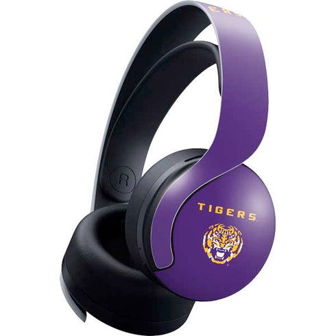 Louisiana State University - LSU Tigers Purple PULSE 3D Wireless Headset for PS5 Skin