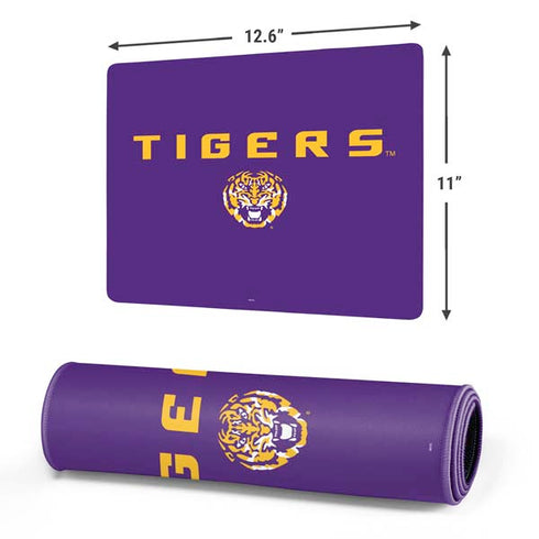 Louisiana State University - LSU Tigers Purple Gaming Mouse Pad