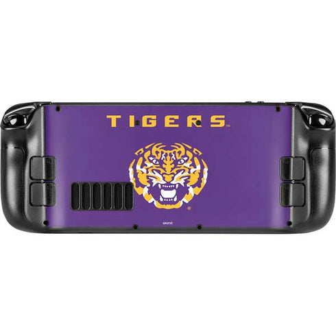 Louisiana State University - LSU Tigers Purple Steam Deck Handheld Gaming Computer Skin