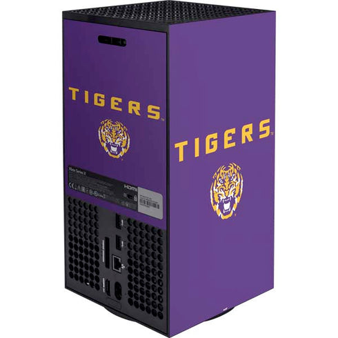 LSU Tigers Purple XBox Series X Digital Edition Bundle Skin