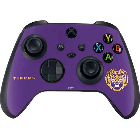 LSU Tigers Purple XBox Series X Digital Edition Bundle Skin