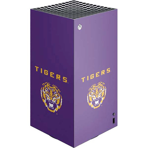LSU Tigers Purple XBox Series X Digital Edition Console Skin