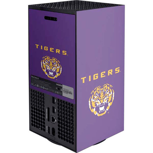 LSU Tigers Purple XBox Series X Digital Edition Console Skin