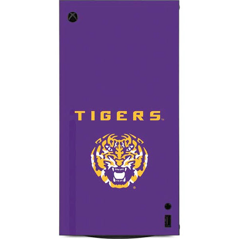 LSU Tigers Purple XBox Series X Digital Edition Console Skin