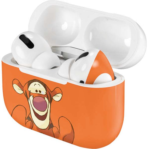 Disney Winnie the Pooh Tigget Portrait AirPods Skins