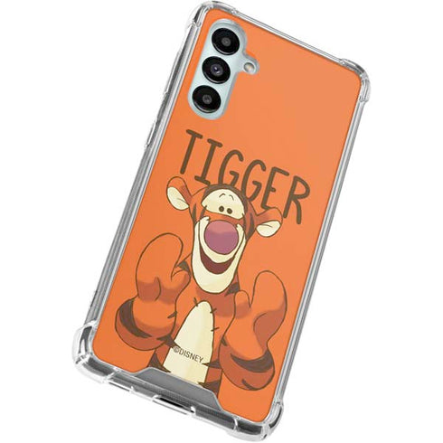 Disney Winnie the Pooh Tigget Portrait Galaxy A16 5G Clear Case