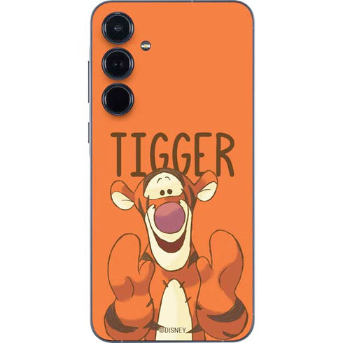 Disney Winnie the Pooh Tigget Portrait Galaxy A35 5G Skin