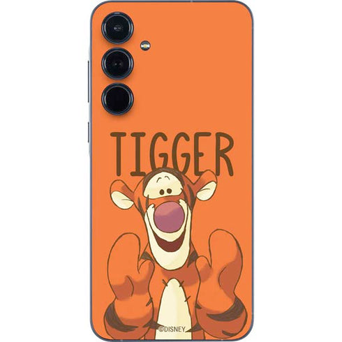Disney Winnie the Pooh Tigget Portrait Galaxy A55 5G Skin