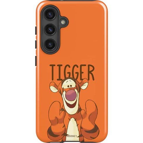 Disney Winnie the Pooh Tigget Portrait Galaxy S25 Plus Impact Case