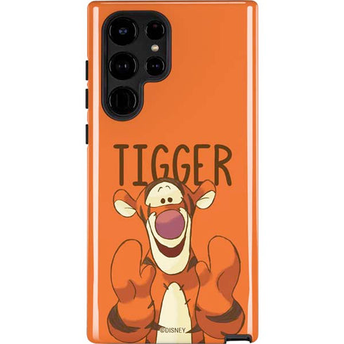 Disney Winnie the Pooh Tigget Portrait Galaxy S25 Ultra Impact Case