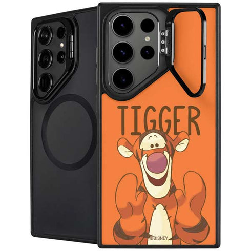Disney Winnie the Pooh Tigget Portrait Galaxy S25 Ultra Kickstand Case
