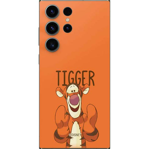 Disney Winnie the Pooh Tigget Portrait Galaxy S25 Ultra Skin