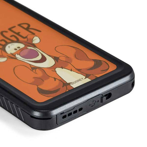 Disney Winnie the Pooh Tigget Portrait Galaxy S24 Waterproof Case